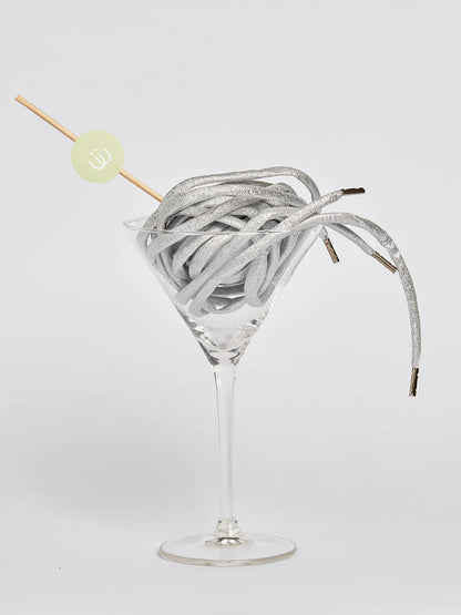 Schnürsenkel Silber