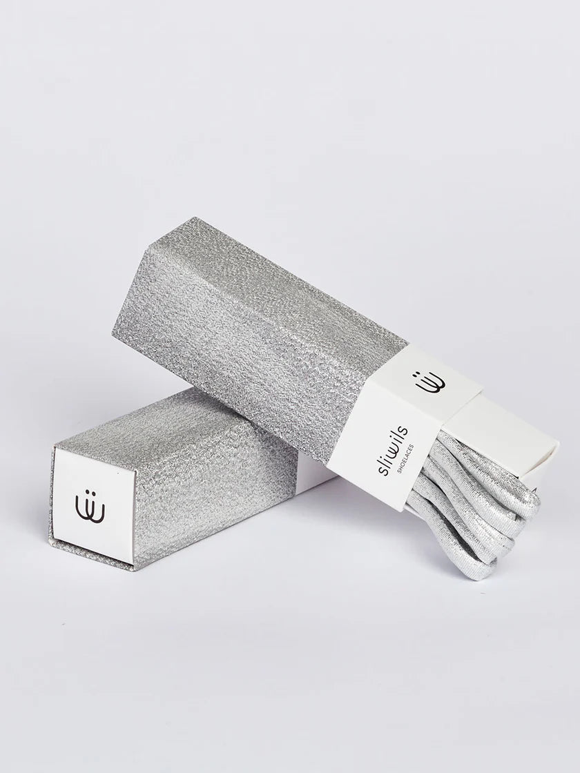 Schnürsenkel Silber