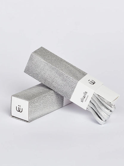 Schnürsenkel Silber
